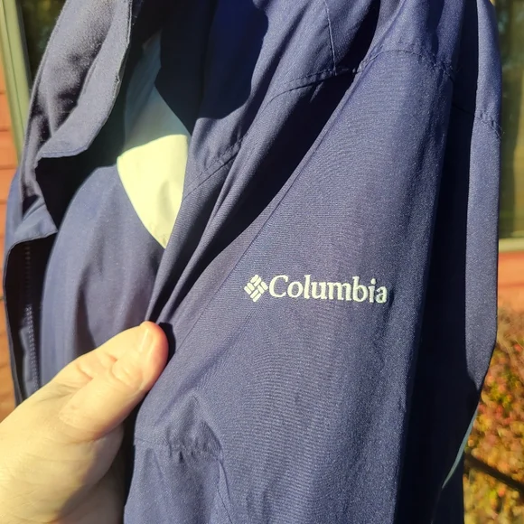 💥💥SOLD💥💥Columbia Snowy Onmi Shield Purple & White Softshell Ski Jacket-1X - Picture 2 of 13